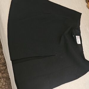 Valentino Classic Black Skater Skirt